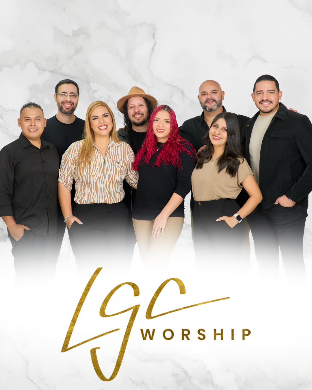 Equipo completo de LGC Worship
